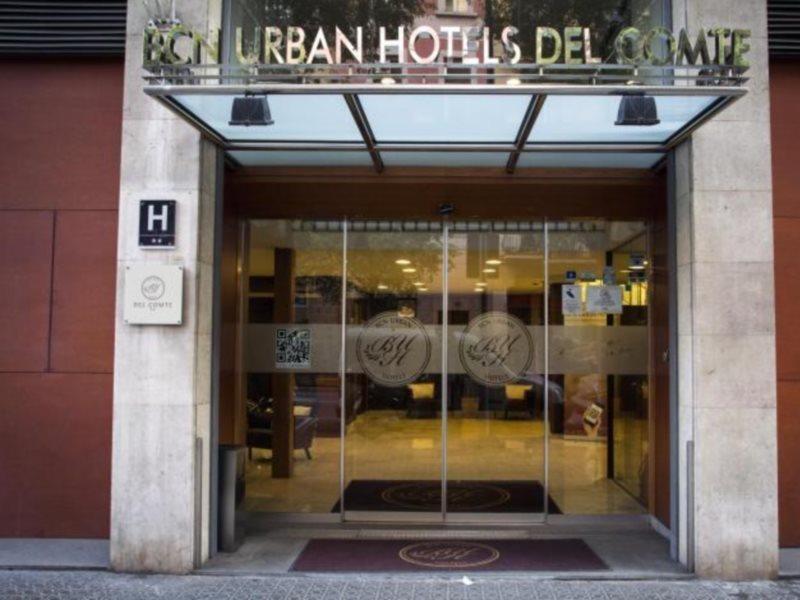 Bcn Urbaness Hotels Del Comte Barcelona Bagian luar foto