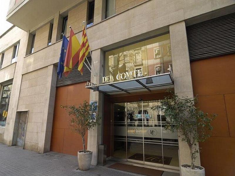 Bcn Urbaness Hotels Del Comte Barcelona Bagian luar foto